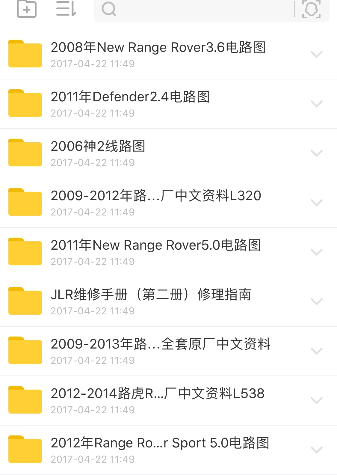路虎资料