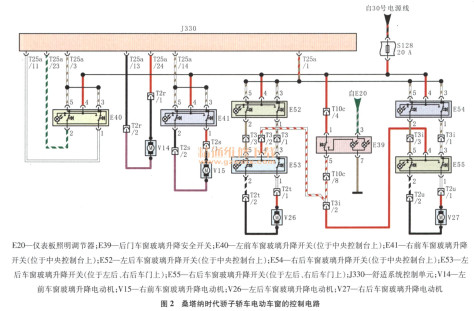 桑塔纳时代骄子车窗玻璃无法升降